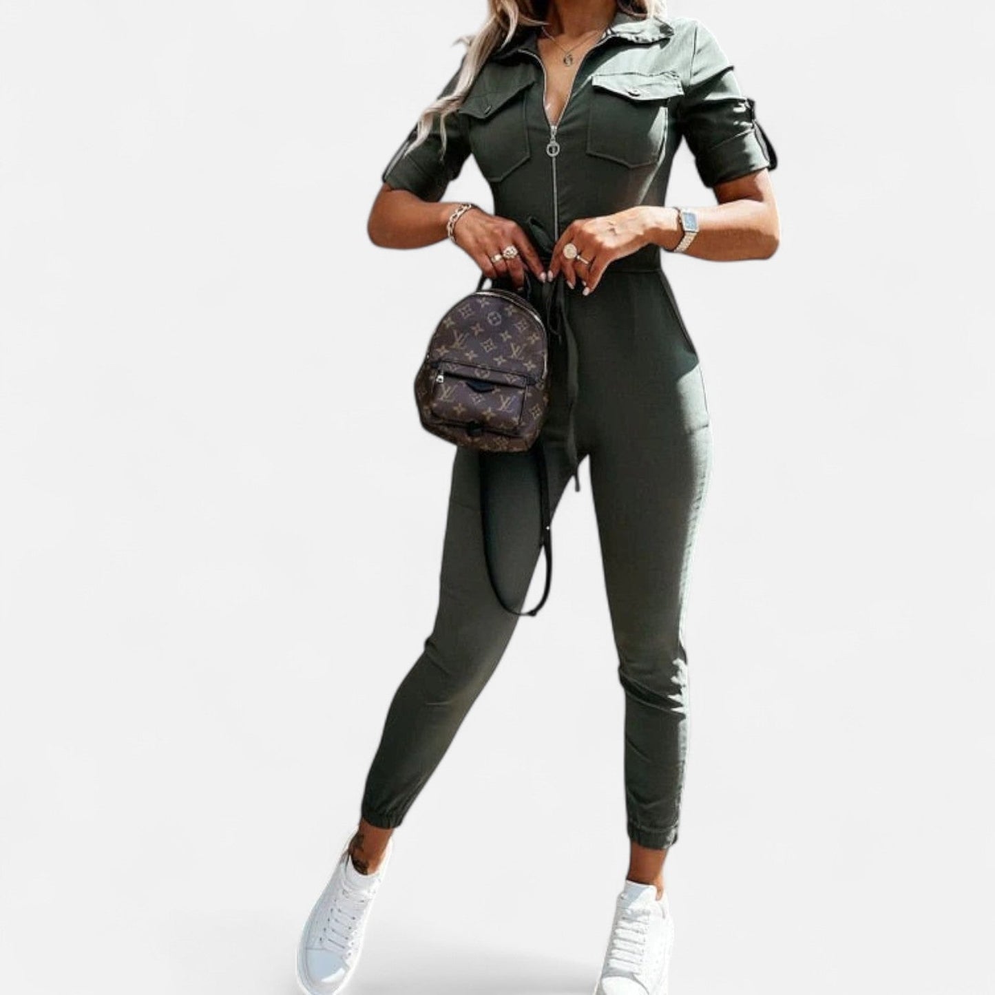 Ancient World | Linen Combi-Estate Set for Women