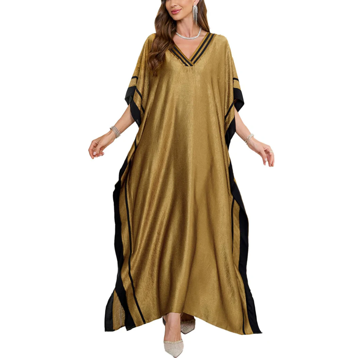 Long beach kimono robe — loose fit — summer vacation