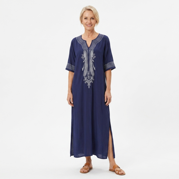 Long beach kimono robe — loose fit — summer vacation