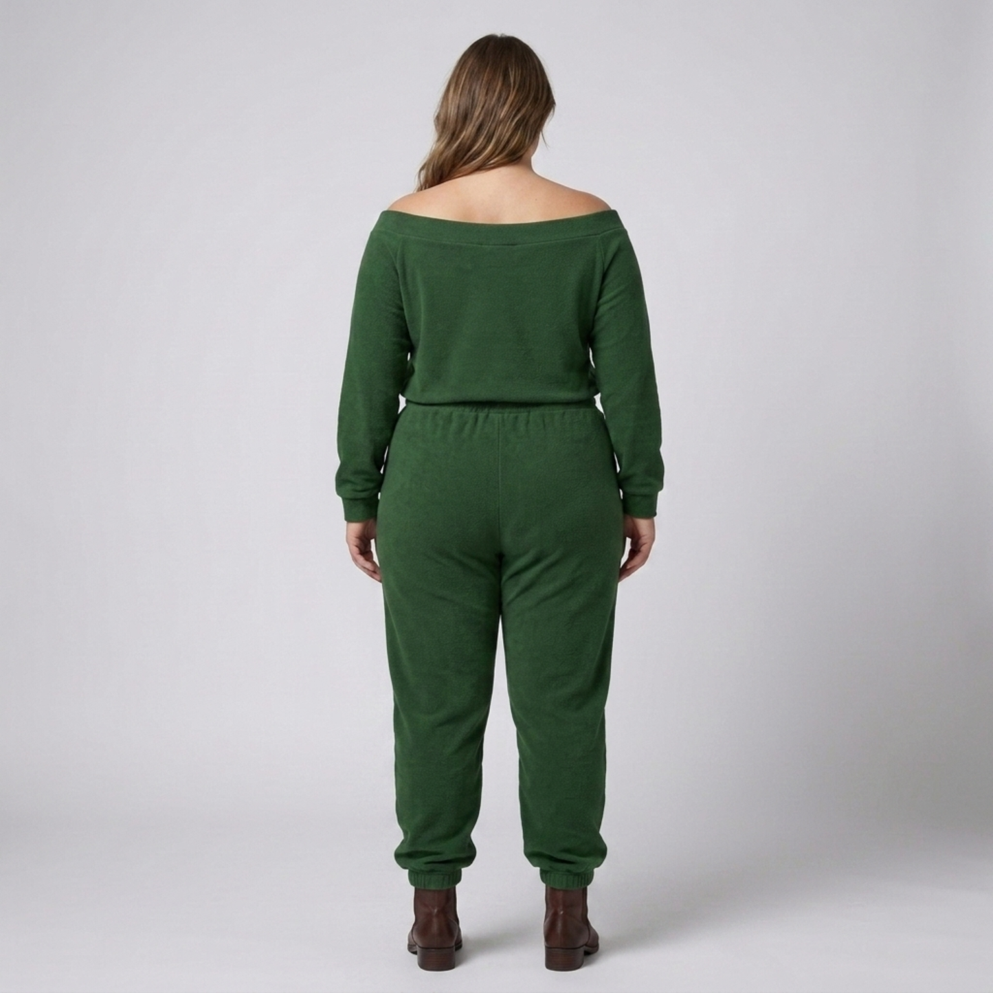 Casual Plus Size Two-Piece Set