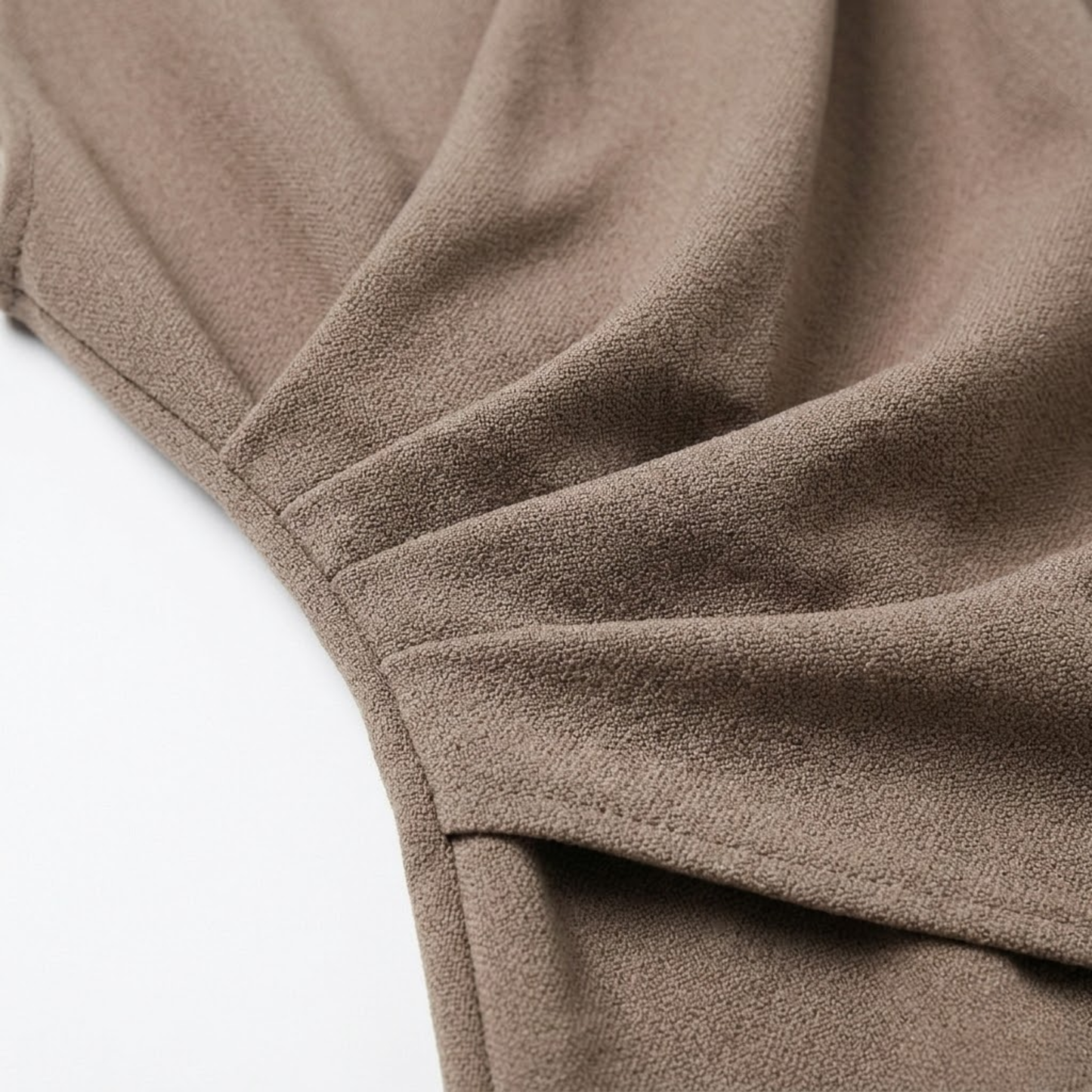 Women's Two-Piece Set with Draped Sleeveless Top and Wide-Leg Flowing Pants