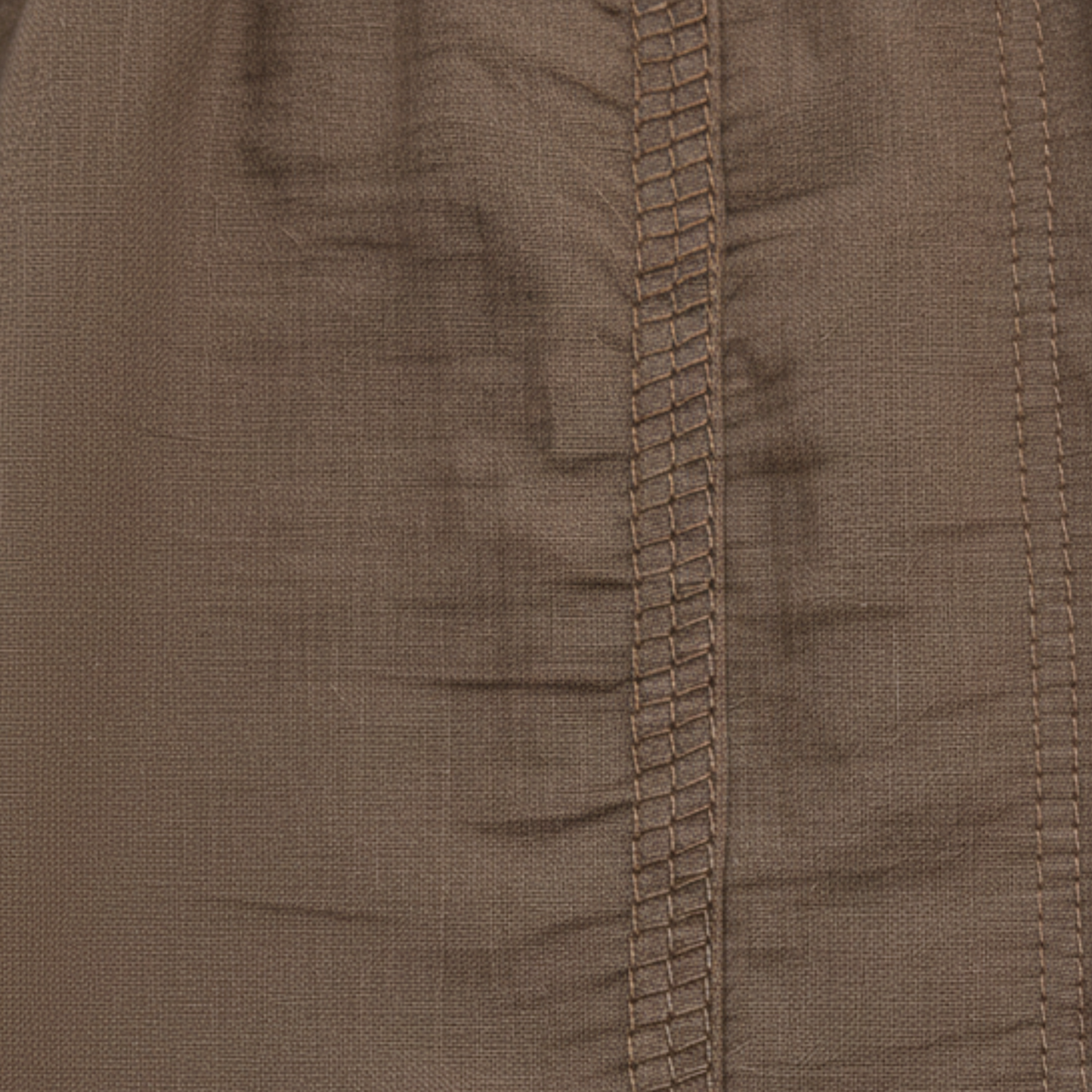 Women's Maxi Skirt in Cotton and Linen, High Elastic Waist, Flared Cut, Ankle Length