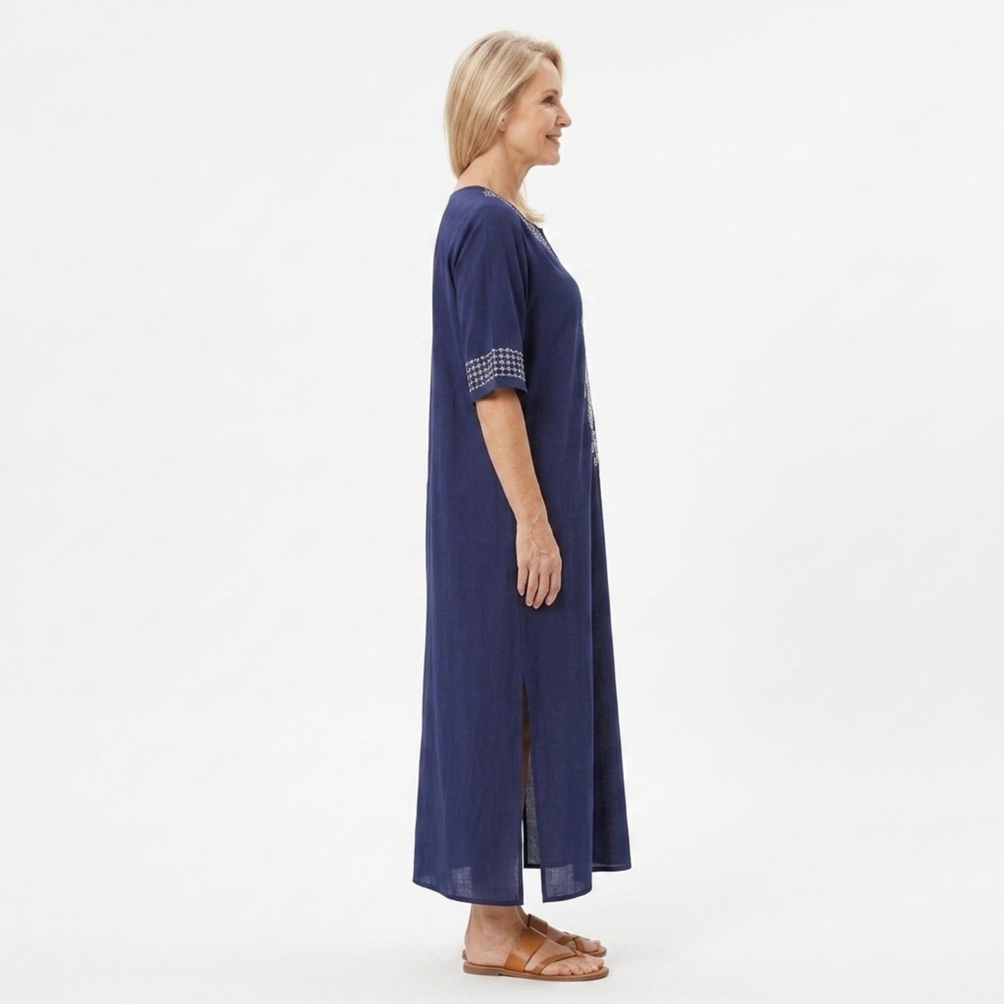 Long beach kimono robe — loose fit — summer vacation