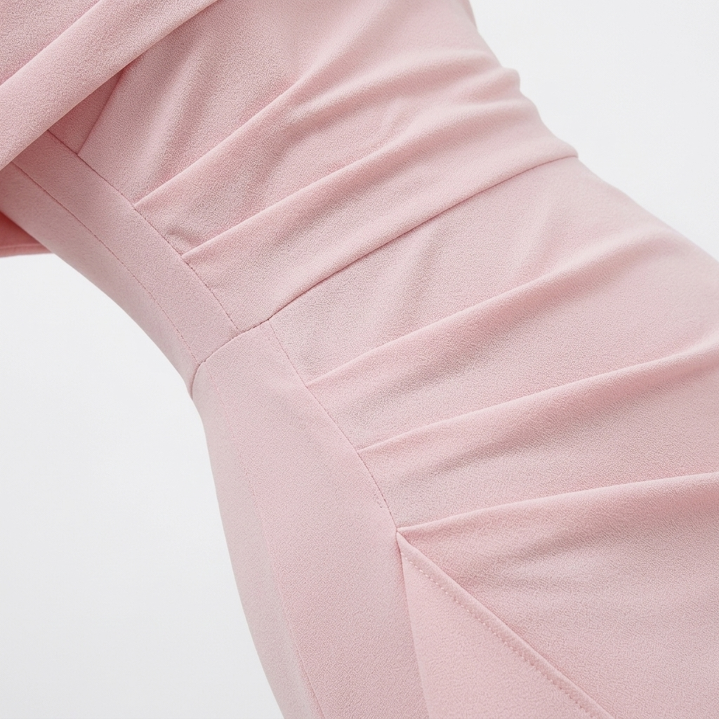 Long evening dress — off-shoulder fitted cut | formal event