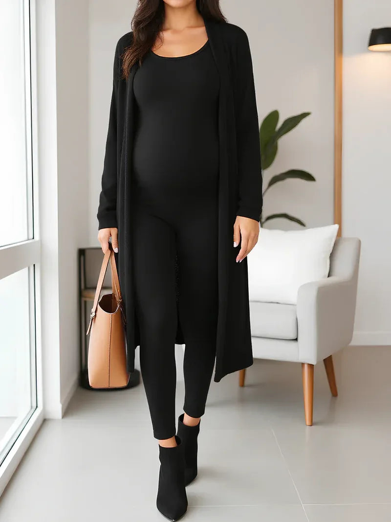 Sleeveless Maternity Jumpsuit