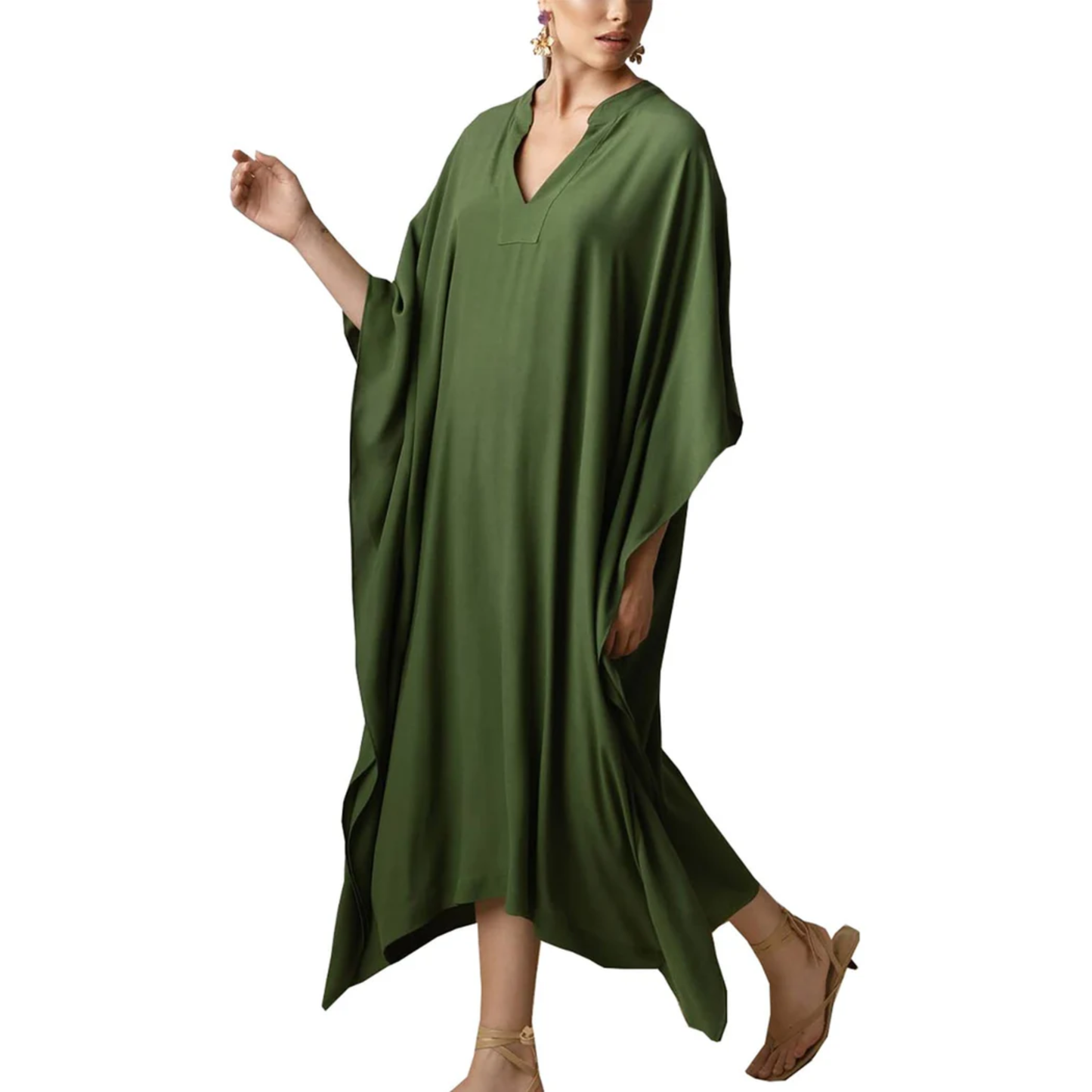 Long beach kimono robe — loose fit — summer vacation