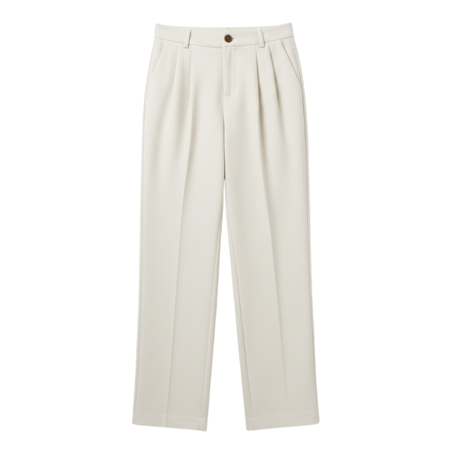 Wide high-waisted trousers for women, loose fit, office and casual