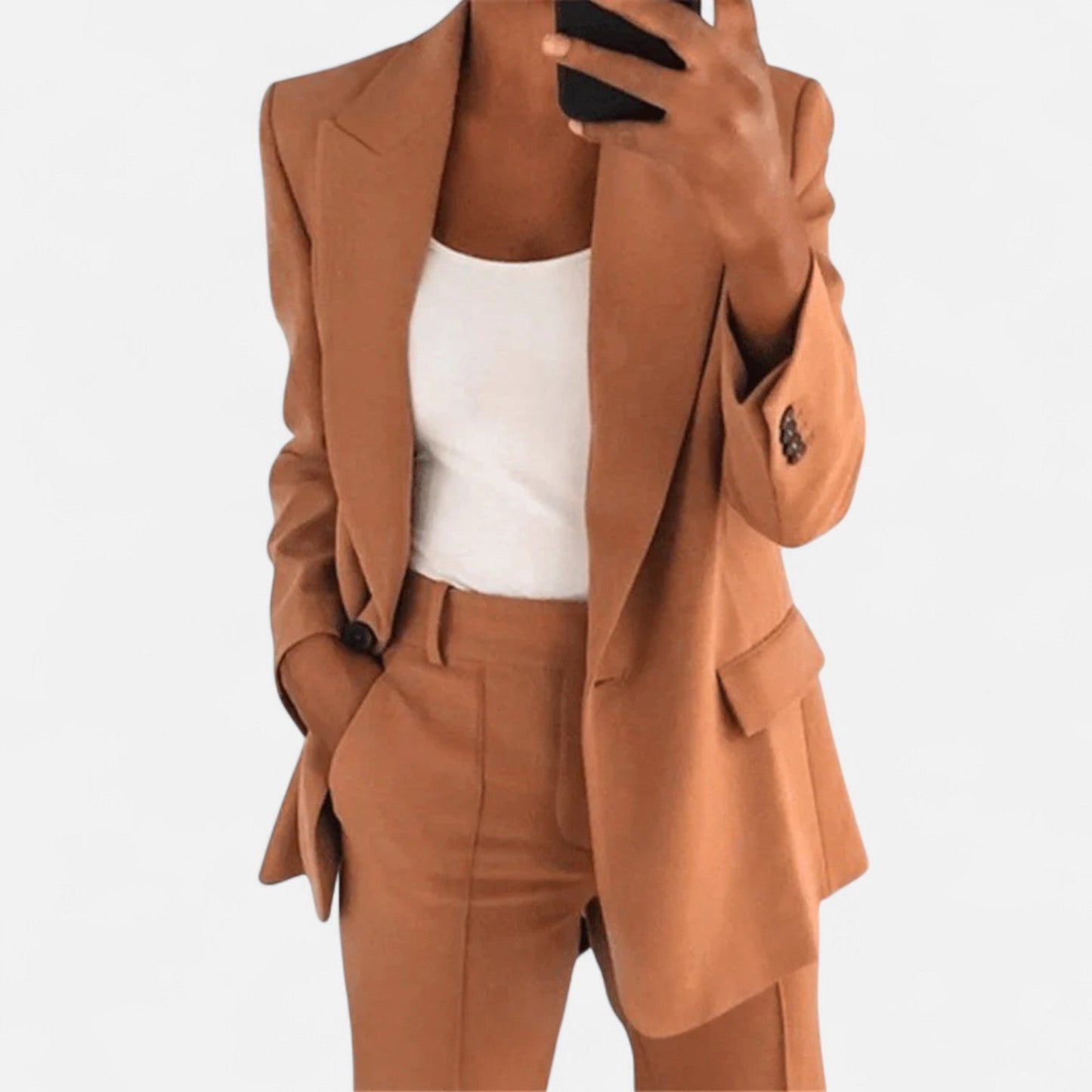 Ancienne Monde | Elegant Two-Piece Suit for Women – Structured Sophistication and Modern Feminine Power