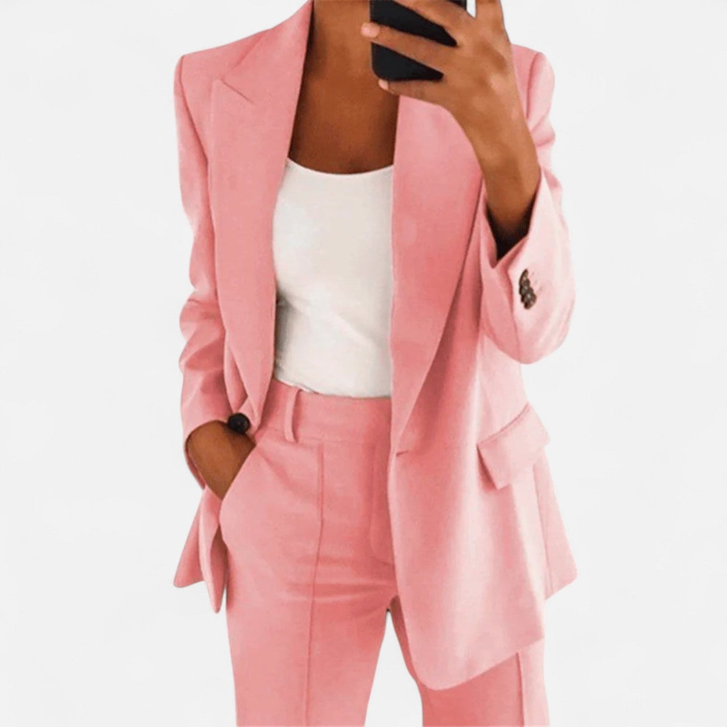 Ancienne Monde | Elegant Two-Piece Suit for Women – Structured Sophistication and Modern Feminine Power