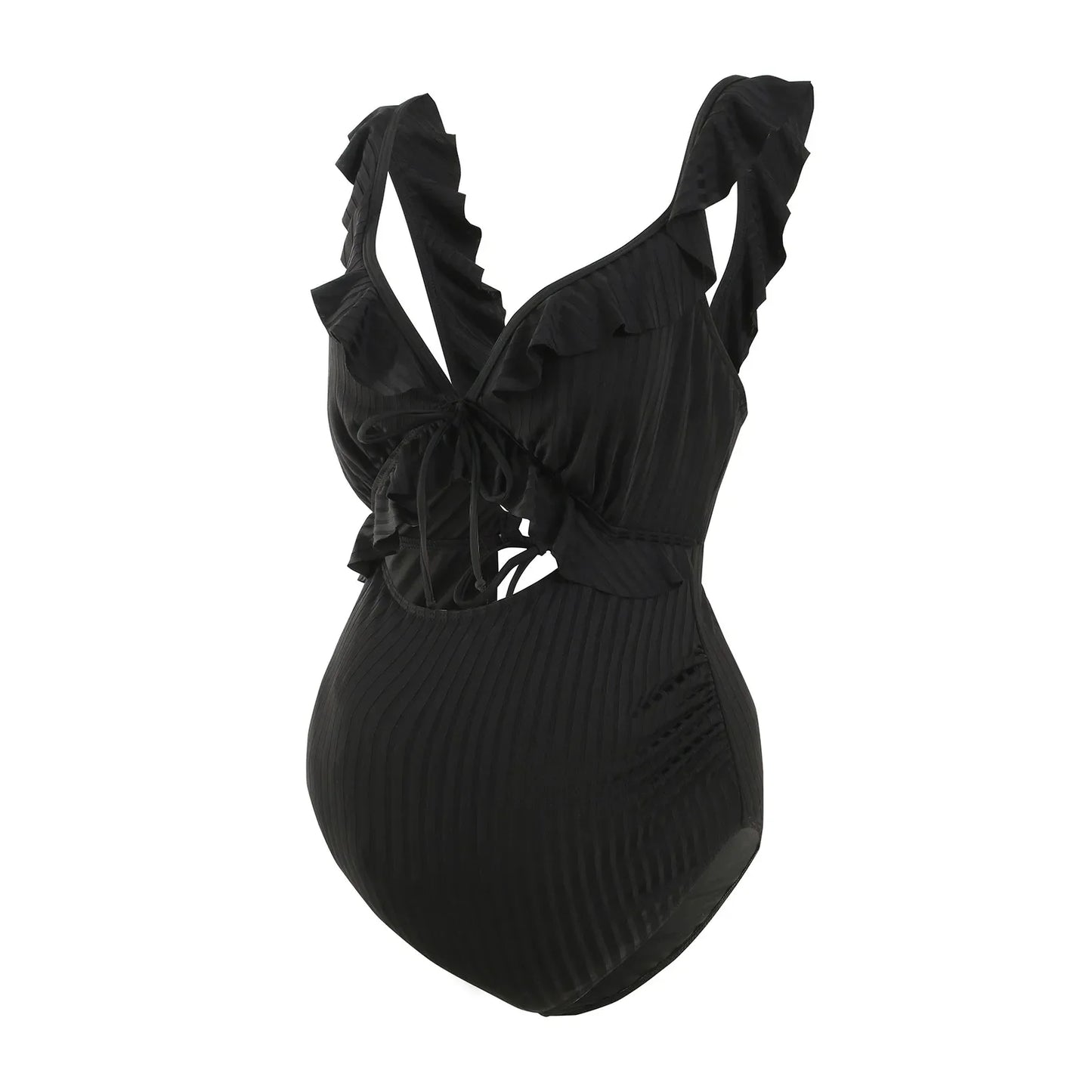 Maternity One-Piece Swimsuit for Comfort and Support