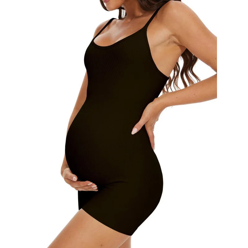 Maternity one-piece swimsuit stretch total comfort