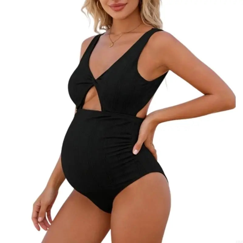 One-piece maternity slimming swimsuit