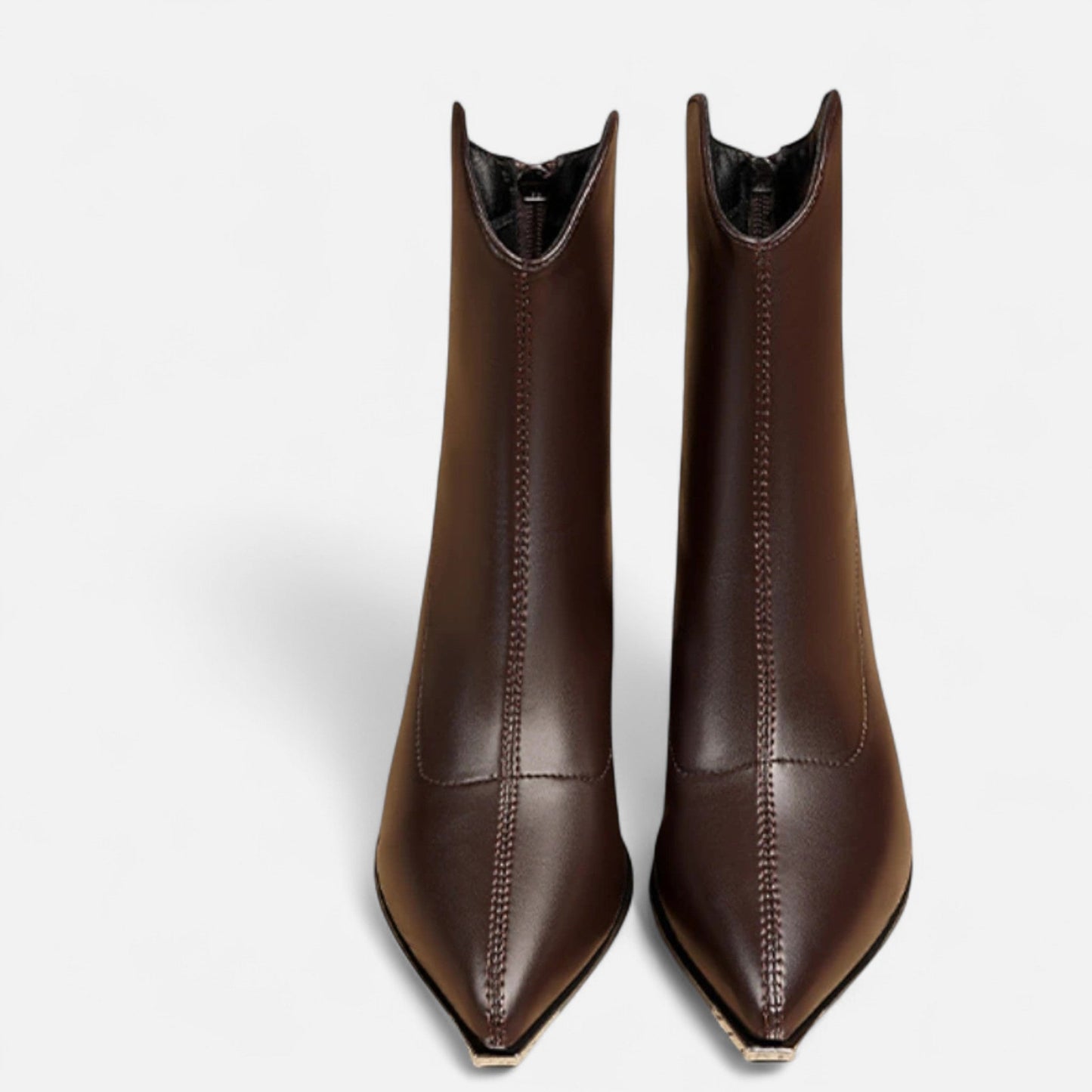 Ancient World | Women's Leather Chelsea Boots High Heel