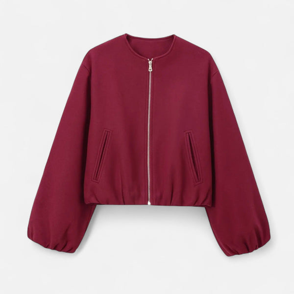 Ancient World | Women's Retro Round Zip Jacket