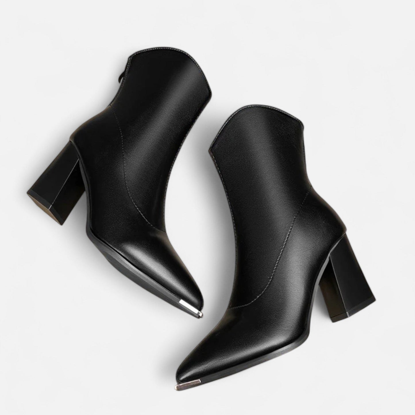 Ancient World | Women's Leather Chelsea Boots High Heel